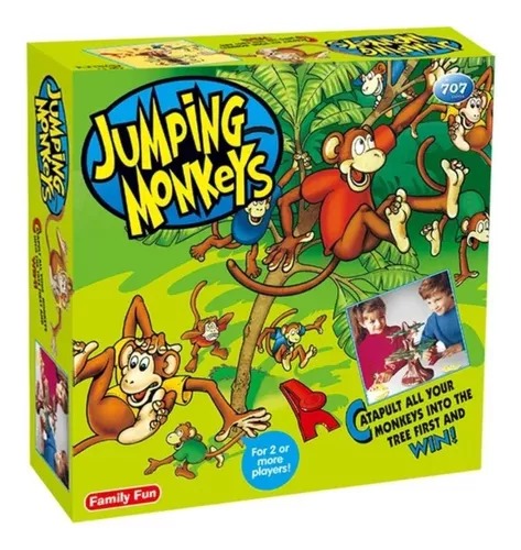 Juego Monos Locos Mesa Niños Jumping Monkey Infantil